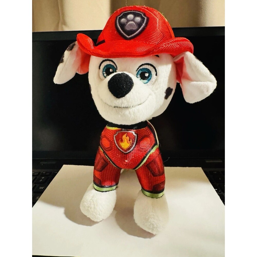 Paw Patrol The Movie PLUSH Marshall PUPPY TARGET EXCLUSIVE TOY 8” Spin Master